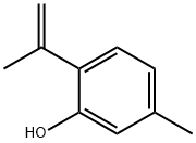 5-methyl-2-(prop-1-en-2-yl)phenol Struktur