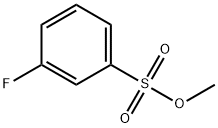 methyl 3-fluorobenzene-1-sulfonate Struktur