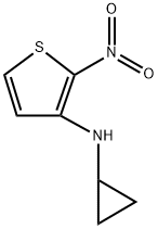 N-cyclopropyl-2-nitrothiophen-3-amine,1872850-93-5,结构式