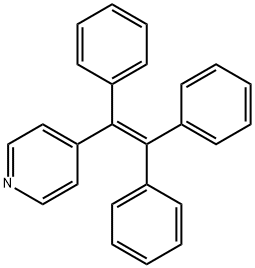 4-(1,2,2-Triphenylethenyl)pyridine Structure