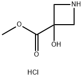 3-羟基氮杂环丁烷-3-甲酸甲酯盐酸盐, 1884493-19-9, 结构式