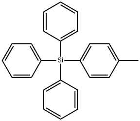 (P-TOLYL)TRIPHENYLSILANE Structure
