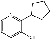 3-Hydroxy-2-(cyclopentyl)pyridine Struktur