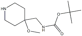 tert-butyl ((4-methoxypiperidin-4-yl)methyl)carbamate|N-BOC-1-(4-甲氧基-4-哌啶基)甲胺