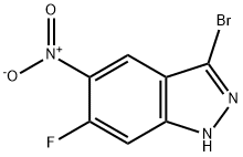 3-Bromo-6-fluoro-5-nitro-1H-indazole,1895033-03-0,结构式