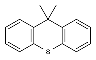 9,9-dimethyl-9H-Thioxanthene Struktur