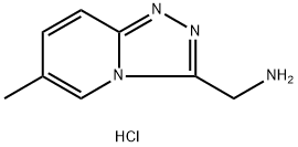(6-甲基-[1,2,4]三唑并[4,3-A]吡啶-3-基)甲胺二盐酸盐, 1909306-24-6, 结构式