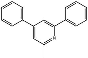 2-甲基-4,6-二苯基吡啶 结构式