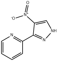 2-(4-硝基-1H-吡唑-5-)吡啶, 192711-20-9, 结构式