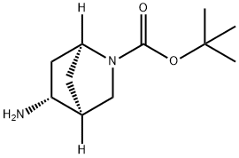 (1S,4S,5R)-5-氨基-2-氮杂双环[2.2.1]庚烷-2-羧酸叔丁酯, 1932508-95-6, 结构式
