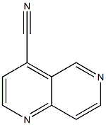 1,6-naphthyridine-4-carbonitrile Struktur