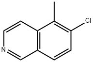 6-chloro-5-methylisoquinoline Structure