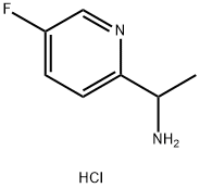 5-FLUORO-ALPHA-METHYL-2-PYRIDINEMETHANAMINE DIHYDROCHLORIDE 结构式