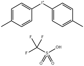 二(4-甲基苯基)三氟甲磺酸碘98.00%, 1965326-69-5, 结构式