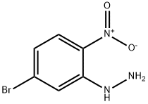 1-(5-bromo-2-nitrophenyl)hydrazine 结构式