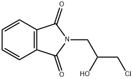 2-(3-Chloro-2-hydroxypropyl)-2H-isoindole-1,3-dione Structure