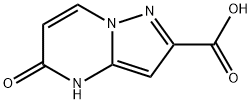 5-氧代-4,5-二氢吡唑并[1,5-A]嘧啶-2-羧酸, 197367-83-2, 结构式