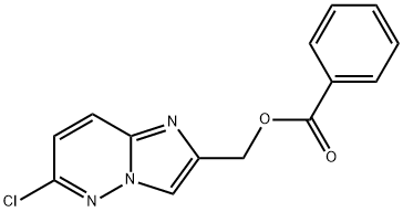 (6-chloroimidazo[1,2-b]pyridazin-2-yl)methyl benzoate Structure