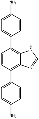 4,4'-(1H-benzo[d]imidazole-4,7-diyl)dianiline Struktur