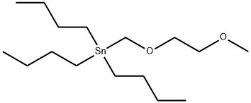 ((2-methoxyethoxy)methyl)tributylstannane 结构式
