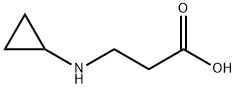 3-(环丙基氨基)丙酸, 202059-87-8, 结构式