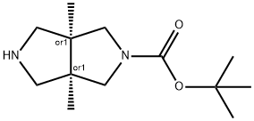 tert-butyl cis-3a,6a-dimethyl-octahydropyrrolo[3,4-c]pyrrole-2-carboxylate, 2035072-26-3, 结构式