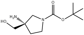 tert-butyl (S)-3-amino-3-(hydroxymethyl)pyrrolidine-1-carboxylate|叔丁基(S)-3-氨基-3-(羟甲基)吡咯烷-1-羧酸酯