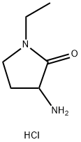 3-amino-1-ethylpyrrolidin-2-one hydrochloride Structure