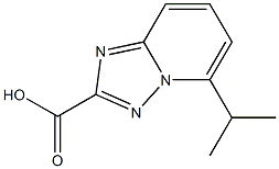 5-isopropyl-[1,2,4]triazolo[1,5-a]pyridine-2-carboxylic acid,2060593-58-8,结构式