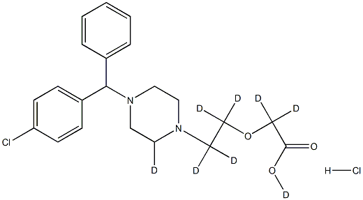 Cetirizine-d8 (hydrochloride)|Cetirizine-d8 (hydrochloride)