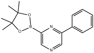 6-Phenylpyrazine-2-boronic acid pinacol ester Structure
