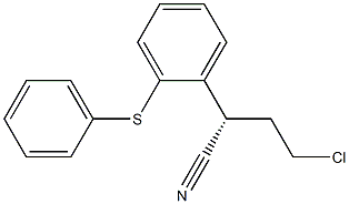 2088823-07-6 (S)-4-chloro-2-(2-(phenylthio)phenyl)butanenitrile