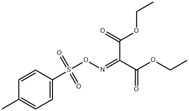 2 - ((甲苯磺酰氧基)亚氨基)丙二酸二乙酯, 20893-05-4, 结构式