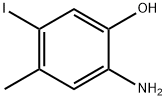 2-Amino-5-iodo-4-methyl-phenol Struktur