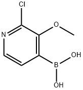 2-Chloro-3-methoxypyridine-4-boronic acid Structure