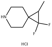 1,1-DIFLUORO-2-METHYL-6-AZASPIRO[2.5]OCTANE HYDROCHLORIDE, 2097937-52-3, 结构式