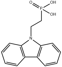(2-(9H-咔唑-9-基)乙基)膦酸, 20999-38-6, 结构式