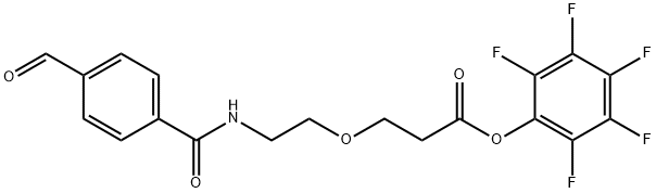 ALD-PH-AMIDO-PEG1-C2-PFP ESTER, 2101206-67-9, 结构式
