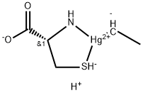 Ethylmercuric Cysteine Structure