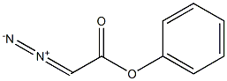 Acetic acid, 2-diazo-, phenyl ester 结构式