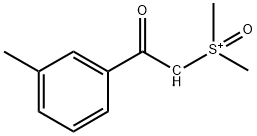 Dimethylsulfoxonium-3-(methyl)benzoylmethylide Structure