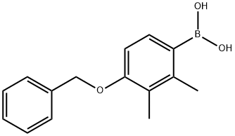 (4-(Benzyloxy)-2,3-dimethylphenyl)boronic acid Struktur