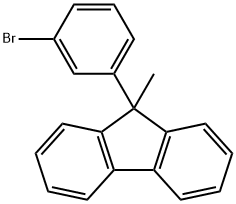 9-(3-溴苯基)-9-甲基-9H-芴, 2128245-45-2, 结构式