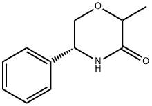 (5R)-2-methyl-5-phenylmorpholin-3-one 结构式