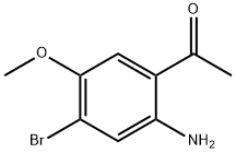 1-(2-Amino-4-bromo-5-methoxy-phenyl)-ethanone Struktur