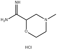 4-甲基吗啉-2-甲脒二盐酸,2137808-08-1,结构式