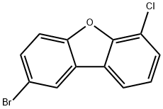 Dibenzofuran, 2-bromo-6-chloro- Structure