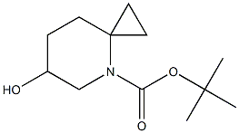 tert-butyl 6-hydroxy-4-azaspiro[2.5]octane-4-carboxylate Structure