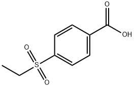 4-(乙磺酰)苯甲酸 结构式