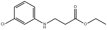 N-(3-Chlorophenyl)-Beta-Alanine Ethyl Ester Structure